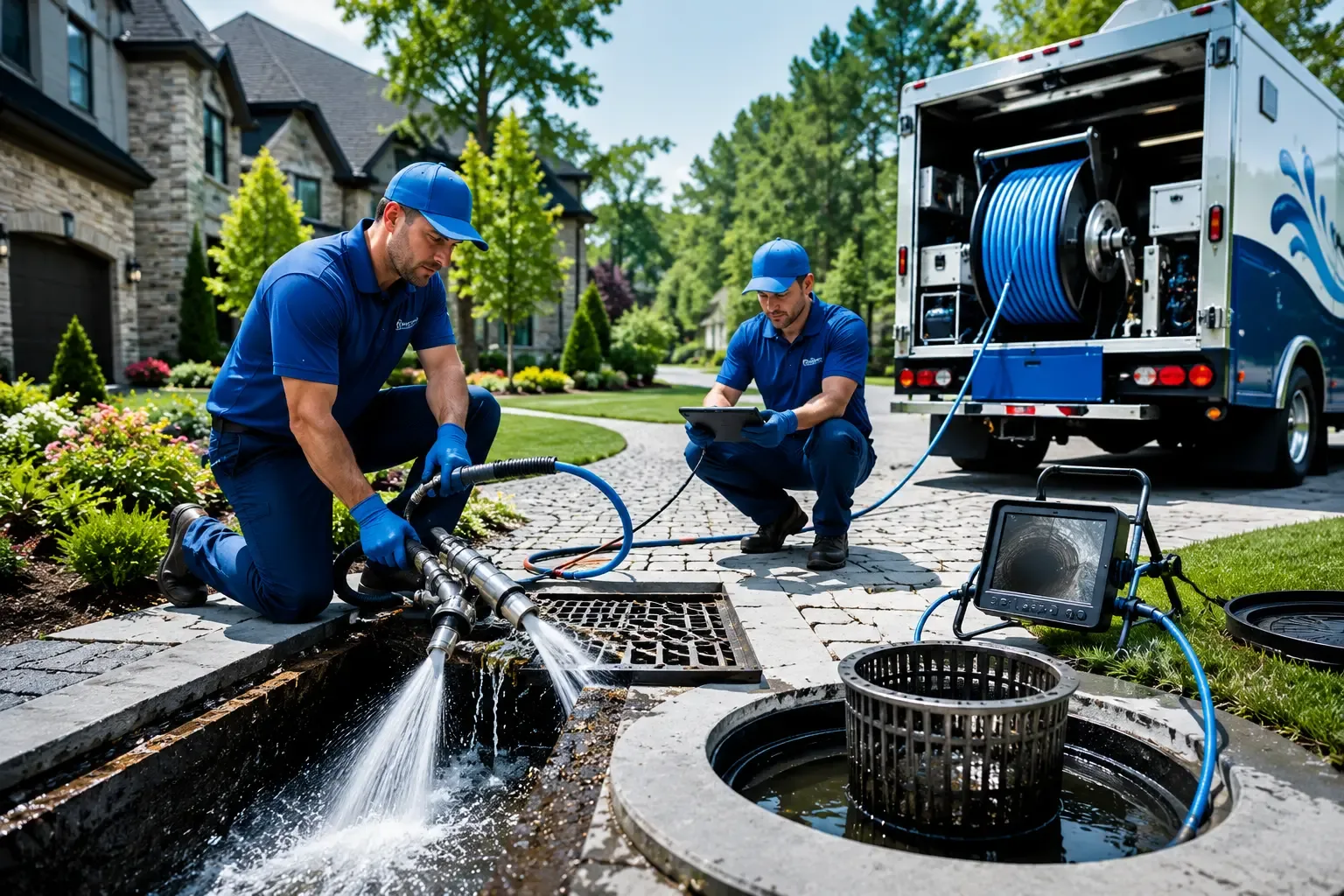 Local outdoor drain cleaning professionals in Waldo, WI