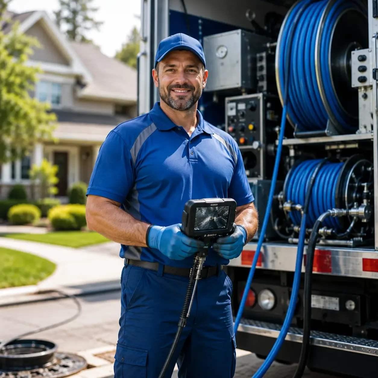 Local outdoor drain cleaning specialists in Waldo, WI